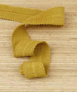 Alternative view of Bio Wolltresse aus 100% Schurwolle – senf 5496